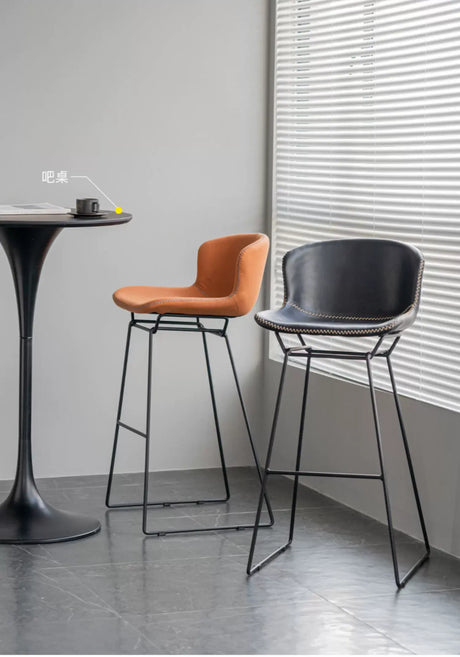 ABOUT WHITE Jindal Sleek Nordic Luxury Bar Stool from ABOUT WHITE