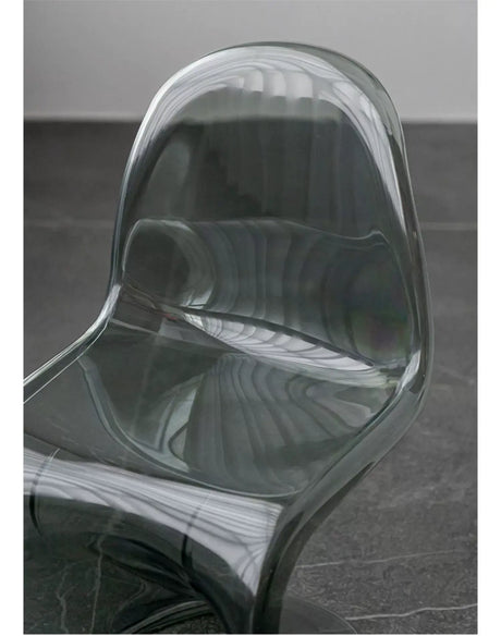 ABOUT WHITE Jintae Minimalist Transparent Dining Chair from ABOUT WHITE