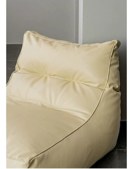 ABOUT WHITE Juniper Cozy Modern Bean Bag Lounge Chair from ABOUT WHITE