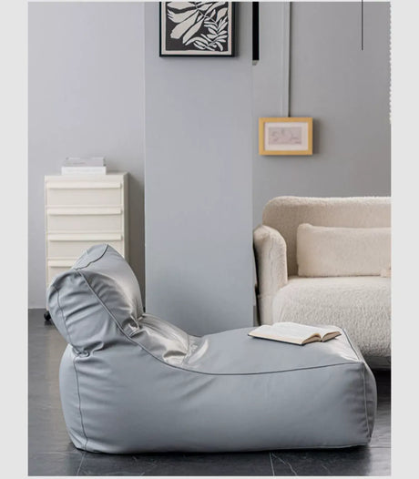 ABOUT WHITE Juniper Cozy Modern Bean Bag Lounge Chair from ABOUT WHITE