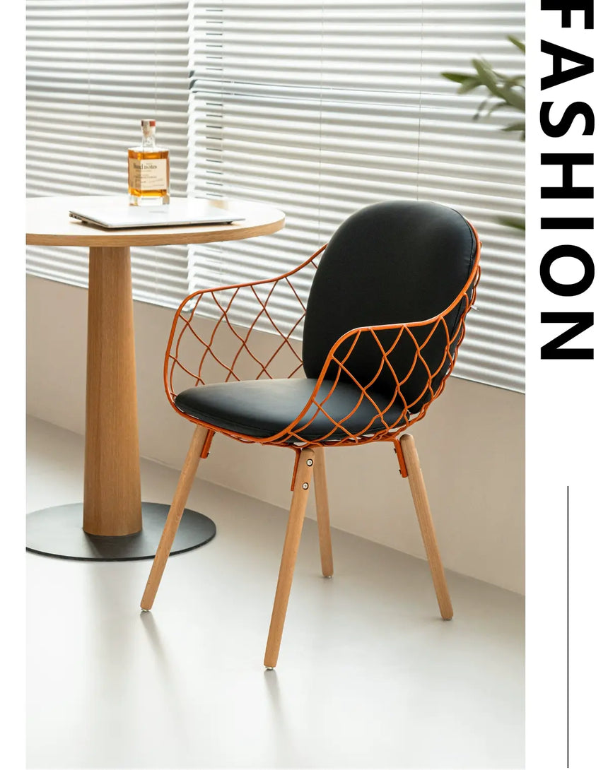 ABOUT WHITE Juniper Elegant Soft Backrest Dining Chair from ABOUT WHITE