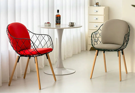 ABOUT WHITE Juniper Elegant Soft Backrest Dining Chair from ABOUT WHITE