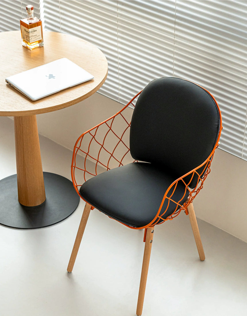 ABOUT WHITE Juniper Elegant Soft Backrest Dining Chair from ABOUT WHITE