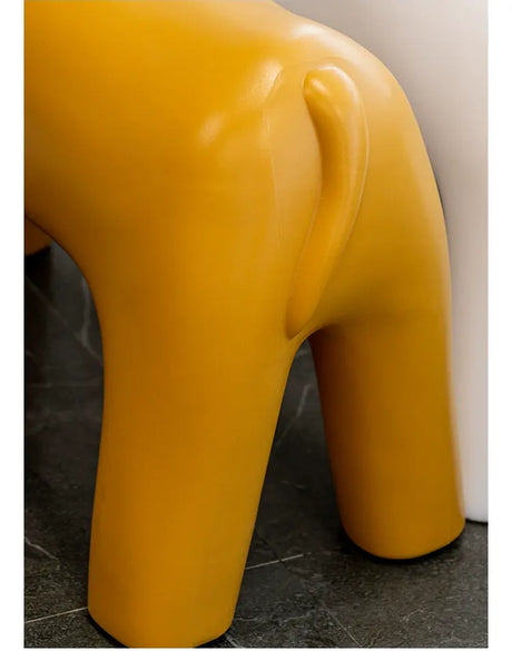 ABOUT WHITE Juniper Whimsical Giraffe Stool Decorative Home Ornament from ABOUT WHITE