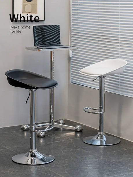 ABOUT WHITE Katowice Sleek Nordic Bar Chair from ABOUT WHITE
