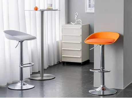 ABOUT WHITE Katowice Sleek Nordic Bar Chair from ABOUT WHITE