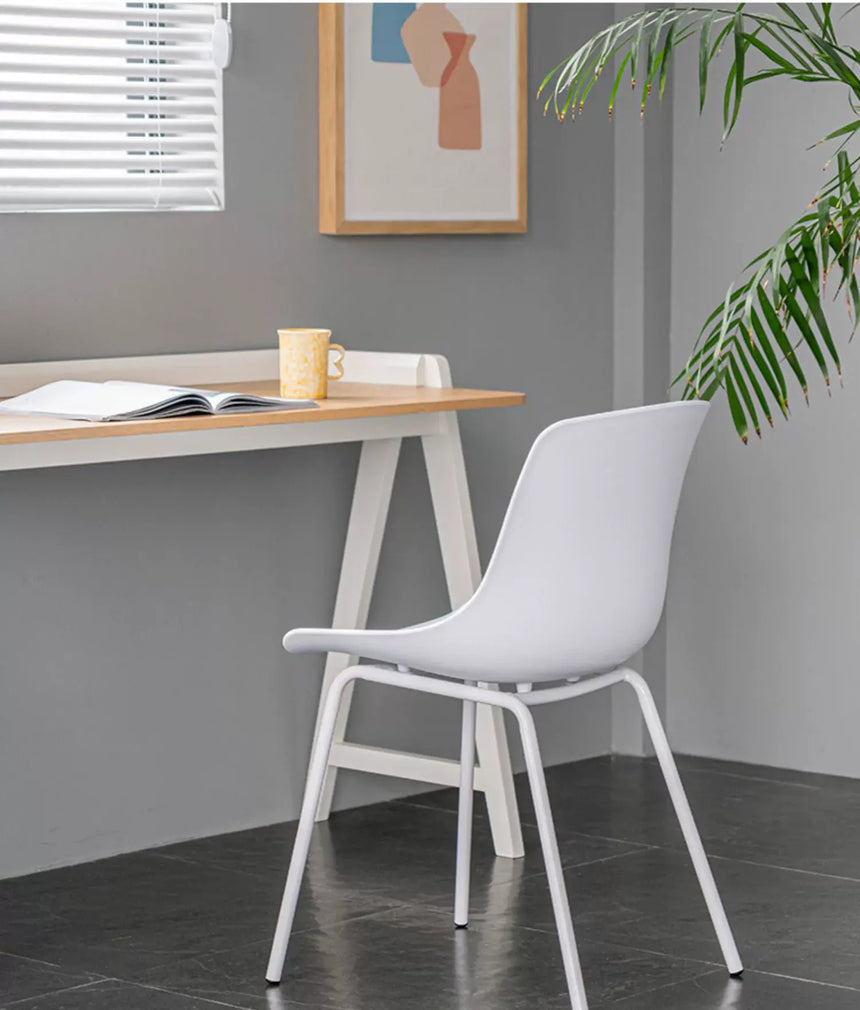 ABOUT WHITE Kiyomizu Elegant Minimalist Dining Chair from ABOUT WHITE