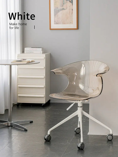 ABOUT WHITE Kiyoshi Elegant Adjustable Computer Chair from ABOUT WHITE