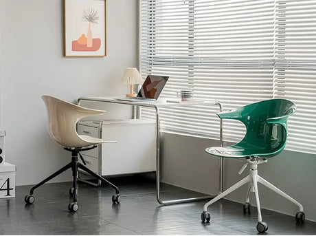 ABOUT WHITE Kiyoshi Elegant Adjustable Computer Chair from ABOUT WHITE