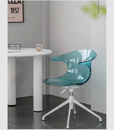 ABOUT WHITE Kiyoshi Elegant Adjustable Computer Chair from ABOUT WHITE