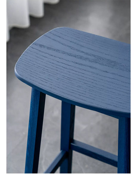 ABOUT WHITE Kyoto Elegant Solid Wood Barstool from ABOUT WHITE