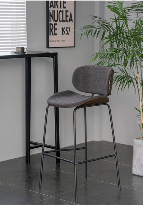 ABOUT WHITE Larsvik Contemporary Natural Wood Footstool from ABOUT WHITE