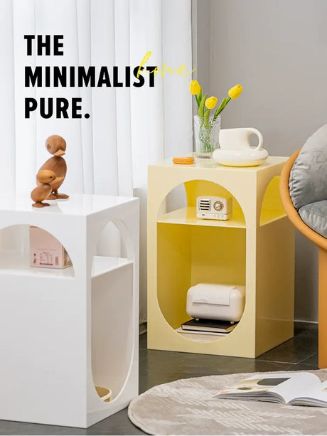 ABOUT WHITE Lianfeng Minimalist Versatile Coffee Table from ABOUT WHITE