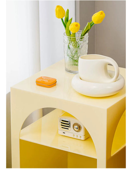 ABOUT WHITE Lianfeng Minimalist Versatile Coffee Table from ABOUT WHITE