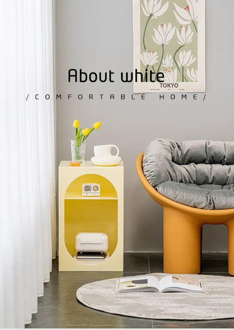 ABOUT WHITE Lianfeng Minimalist Versatile Coffee Table from ABOUT WHITE