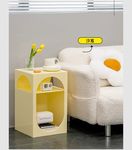 ABOUT WHITE Lianfeng Minimalist Versatile Coffee Table from ABOUT WHITE