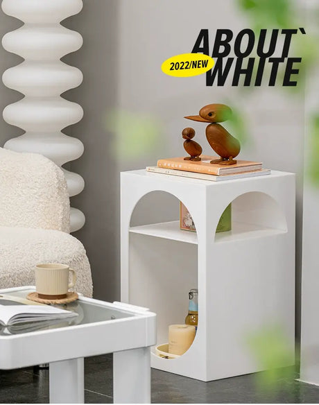 ABOUT WHITE Lianfeng Minimalist Versatile Coffee Table from ABOUT WHITE