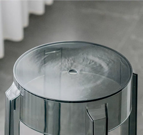 ABOUT WHITE Lianhua Elegant Transparent Bar Stool from ABOUT WHITE