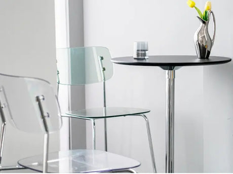 ABOUT WHITE Lysander Minimalist Northern European Round Table from ABOUT WHITE