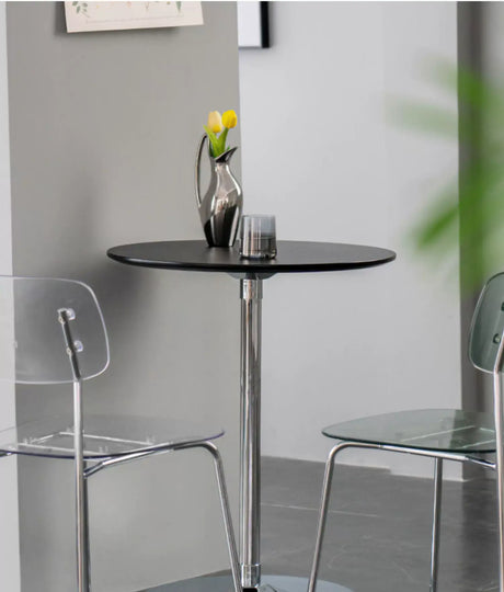 ABOUT WHITE Lysander Minimalist Northern European Round Table from ABOUT WHITE