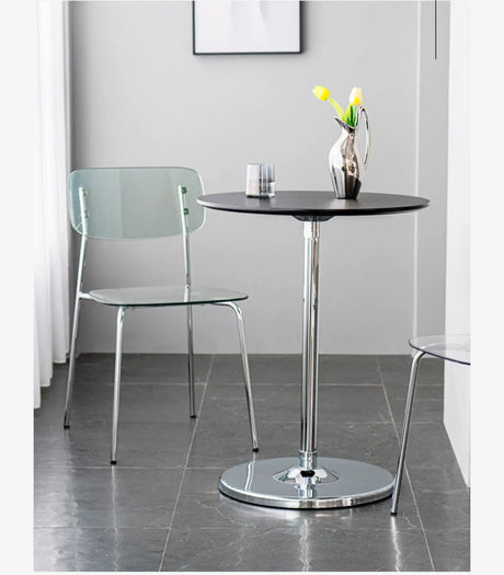 ABOUT WHITE Lysander Minimalist Northern European Round Table from ABOUT WHITE