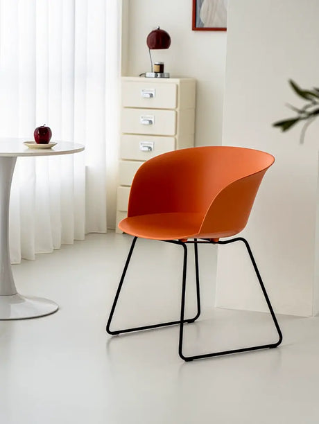 ABOUT WHITE Lysander Minimalist Scandinavian Dining Chair from ABOUT WHITE