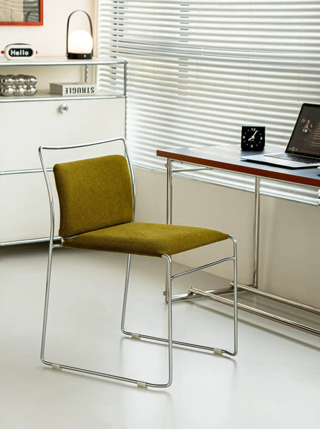 ABOUT WHITE Lysander Sleek Modern Dining Chair from ABOUT WHITE