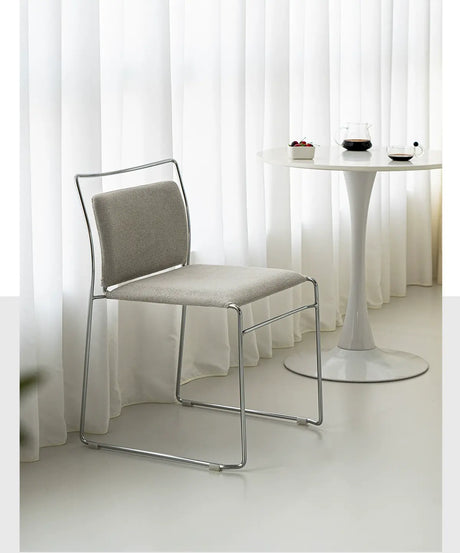 ABOUT WHITE Lysander Sleek Modern Dining Chair from ABOUT WHITE