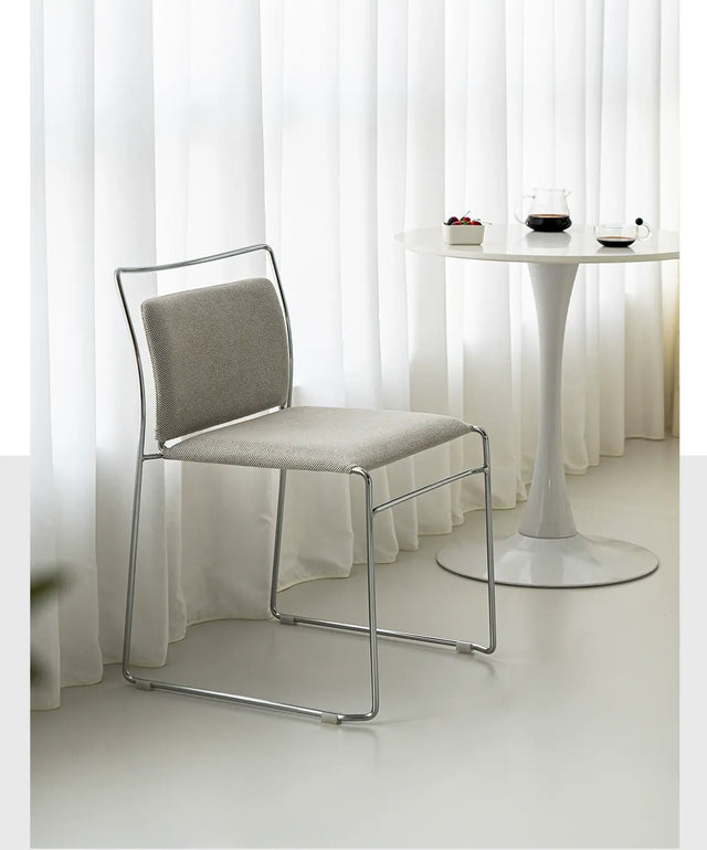 ABOUT WHITE Lysander Sleek Modern Dining Chair from ABOUT WHITE