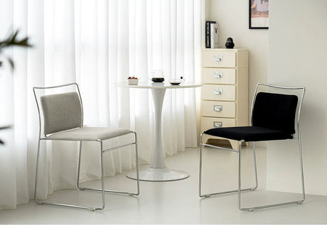 ABOUT WHITE Lysander Sleek Modern Dining Chair from ABOUT WHITE