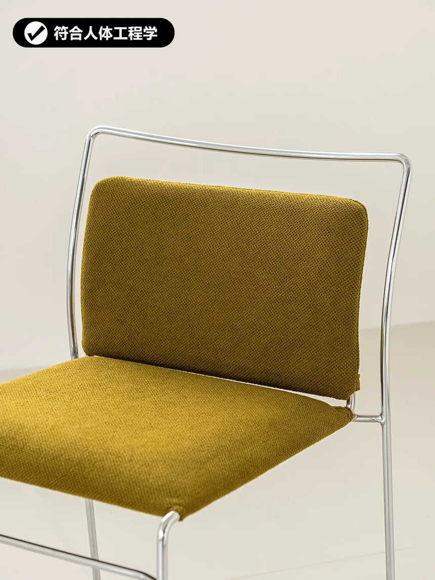 ABOUT WHITE Lysander Sleek Modern Dining Chair from ABOUT WHITE