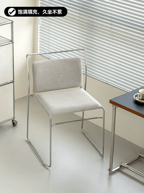 ABOUT WHITE Lysander Sleek Modern Dining Chair from ABOUT WHITE