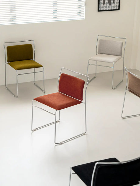 ABOUT WHITE Lysander Sleek Modern Dining Chair from ABOUT WHITE