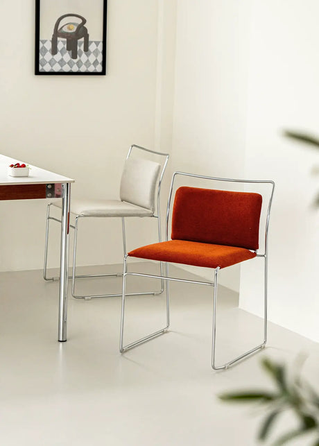 ABOUT WHITE Lysander Sleek Modern Dining Chair from ABOUT WHITE