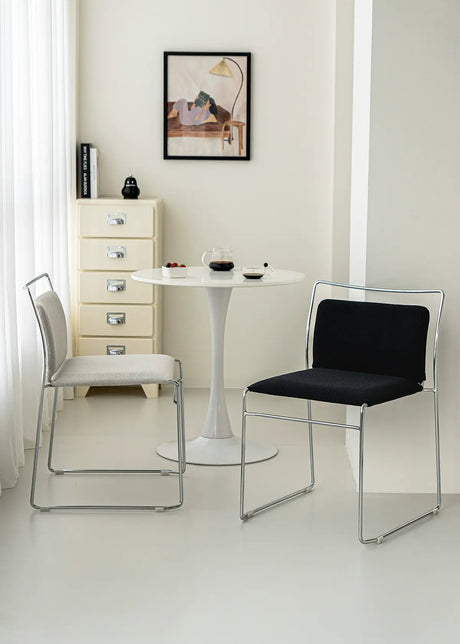ABOUT WHITE Lysander Sleek Modern Dining Chair from ABOUT WHITE