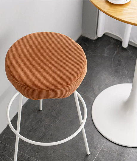 ABOUT WHITE Marcellus Elegant Luxury Bar Stool from ABOUT WHITE