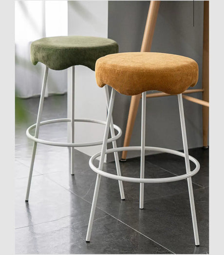 ABOUT WHITE Marcellus Elegant Luxury Bar Stool from ABOUT WHITE