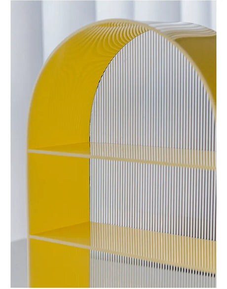 ABOUT WHITE Marcellus Elegant Minimalist Layered Storage Shelf from ABOUT WHITE