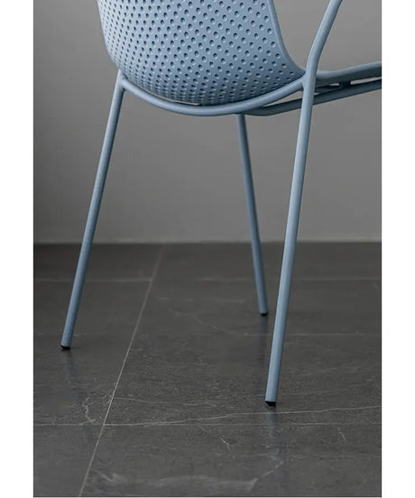 ABOUT WHITE Marcellus Sleek Armrest Plastic Dining Chair from ABOUT WHITE