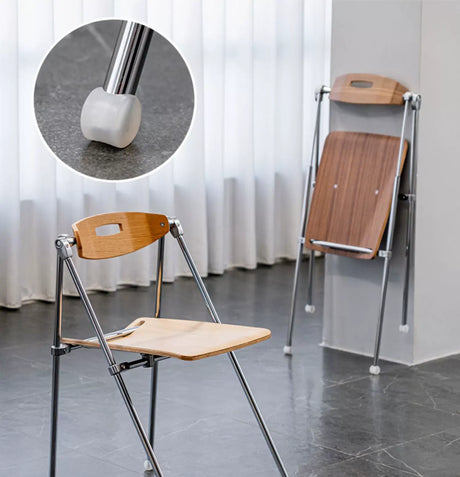 ABOUT WHITE Marcellus Sleek Folding Dining Chair from ABOUT WHITE
