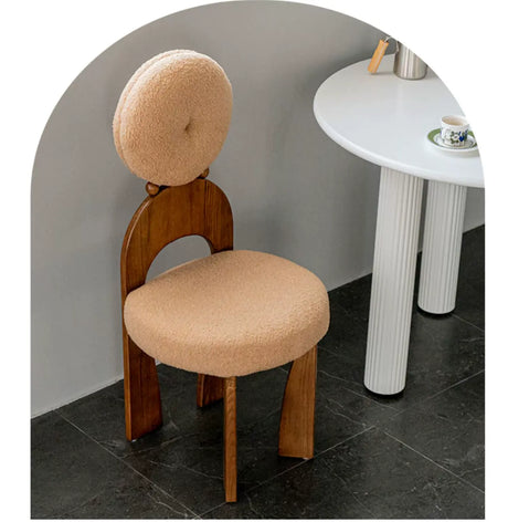 ABOUT WHITE Mariposa Elegant Solid Wood Dining Chair from ABOUT WHITE
