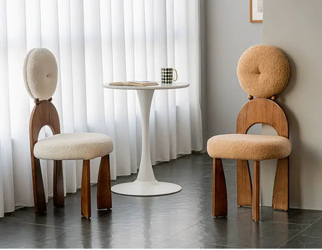 ABOUT WHITE Mariposa Elegant Solid Wood Dining Chair from ABOUT WHITE
