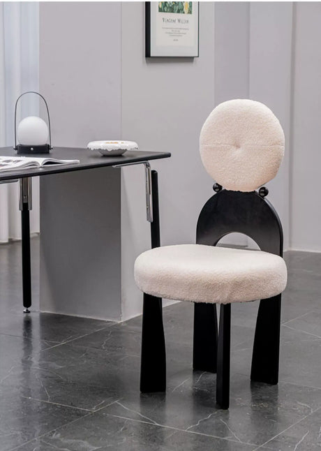 ABOUT WHITE Mariposa Elegant Solid Wood Dining Chair from ABOUT WHITE