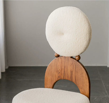 ABOUT WHITE Mariposa Elegant Solid Wood Dining Chair from ABOUT WHITE