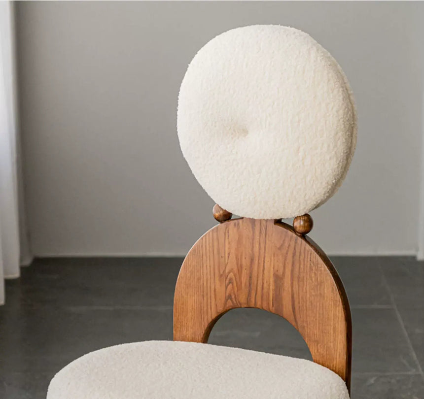 ABOUT WHITE Mariposa Elegant Solid Wood Dining Chair from ABOUT WHITE