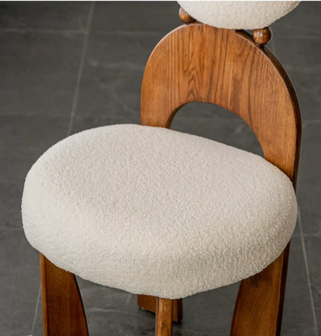 ABOUT WHITE Mariposa Elegant Solid Wood Dining Chair from ABOUT WHITE