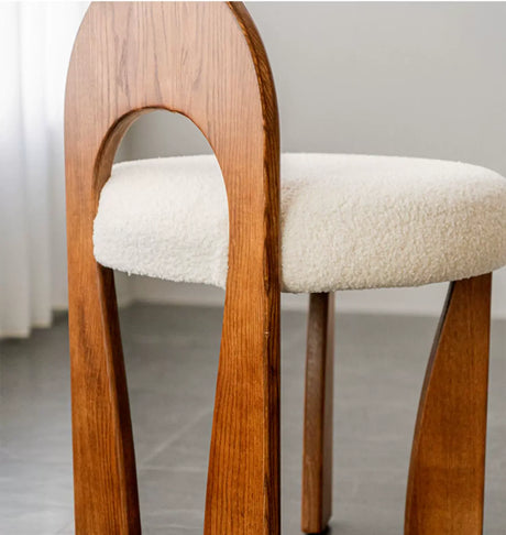 ABOUT WHITE Mariposa Elegant Solid Wood Dining Chair from ABOUT WHITE