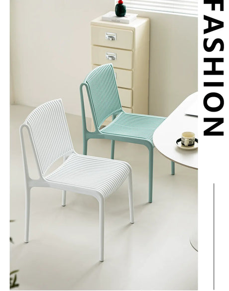 ABOUT WHITE Marisol Sleek Ergonomic Dining Chair from ABOUT WHITE