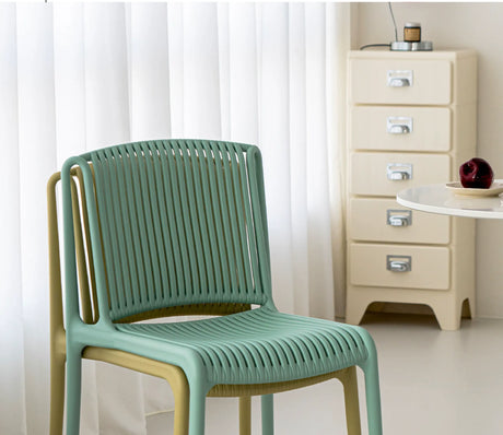 ABOUT WHITE Marisol Sleek Ergonomic Dining Chair from ABOUT WHITE