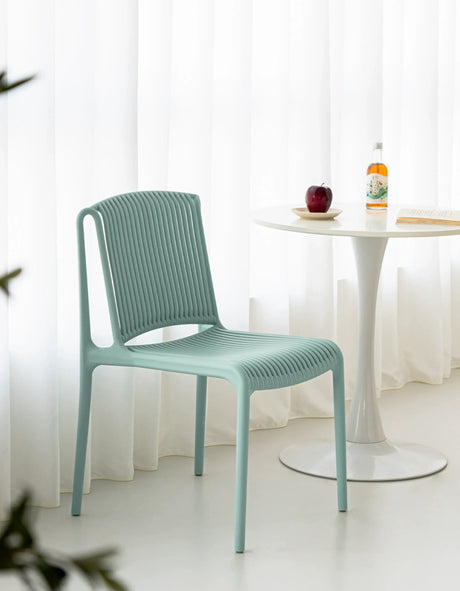 ABOUT WHITE Marisol Sleek Ergonomic Dining Chair from ABOUT WHITE